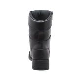 RideTecs Women's 8" Zipper Biker Boot Black - AdTec