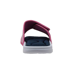 Shaboom Womens Memory Foam Comfort Sandal Navy-Pink - Flyclothing LLC