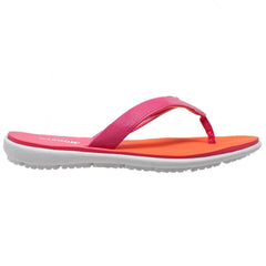 Shaboom Womens Dual Density Comfort Thong Sandal Orange-Pink - Flyclothing LLC