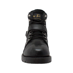RideTecs Men's 6" Lace Zipper Boot Black - RideTecs
