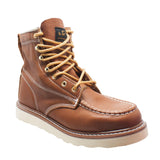 AdTec Men's 6" Moc Toe Work Boot Brown - AdTec