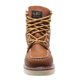 AdTec Men's 6" Moc Toe Work Boot Brown - AdTec