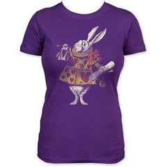Alice In Wonderland White Rabbit Tee - Flyclothing LLC