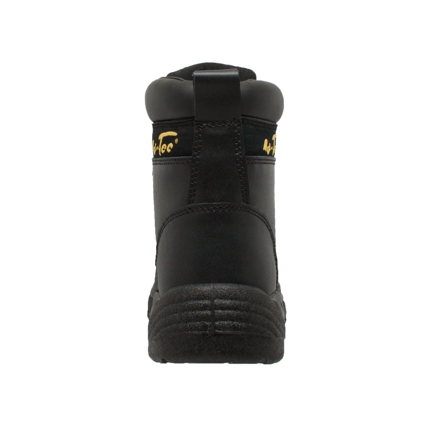 AdTec Mens 6 inch Steel Toe Work Boot Black - AdTec - Flyclothing LLC