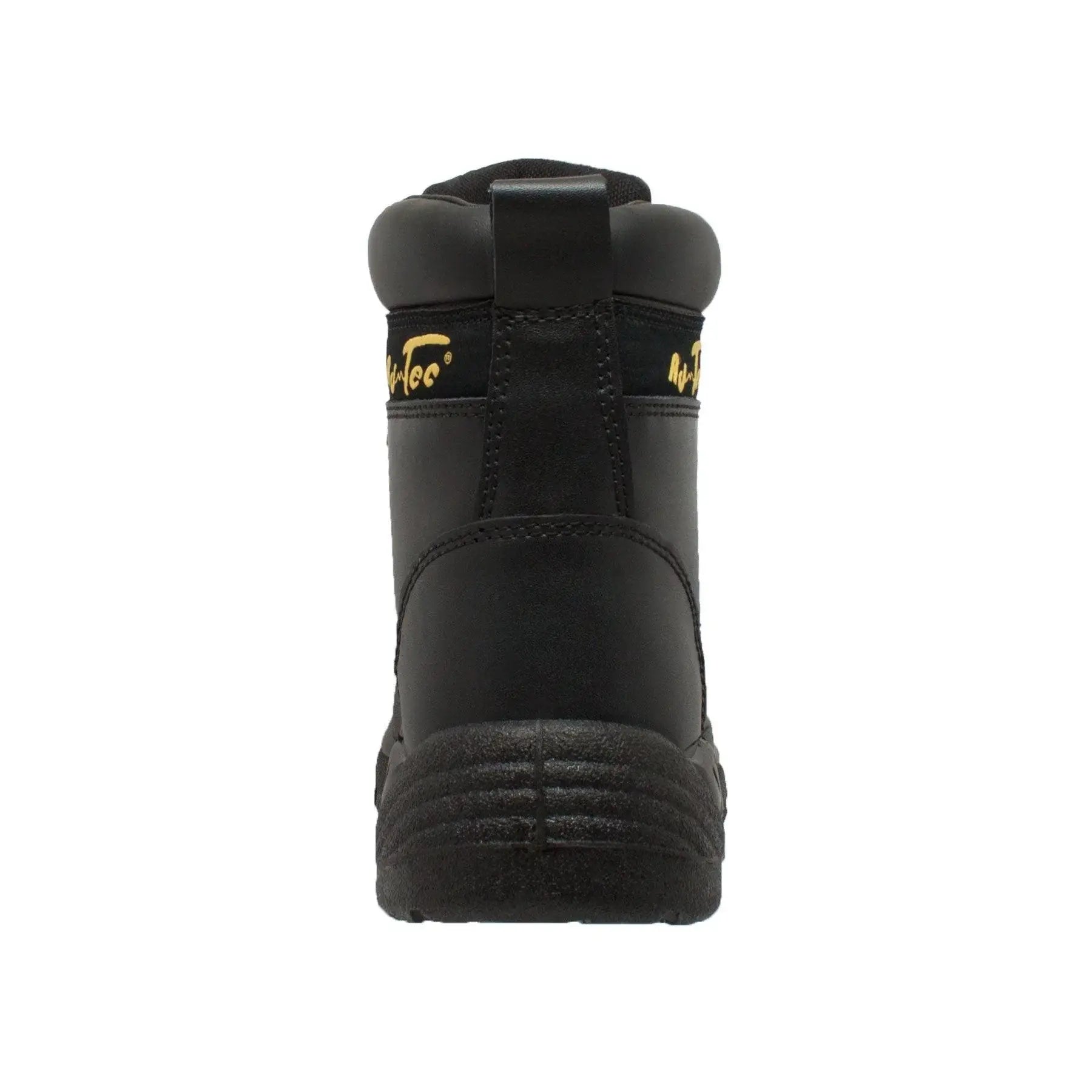 AdTec Mens 6 inch Steel Toe Work Boot Black - AdTec - Flyclothing LLC