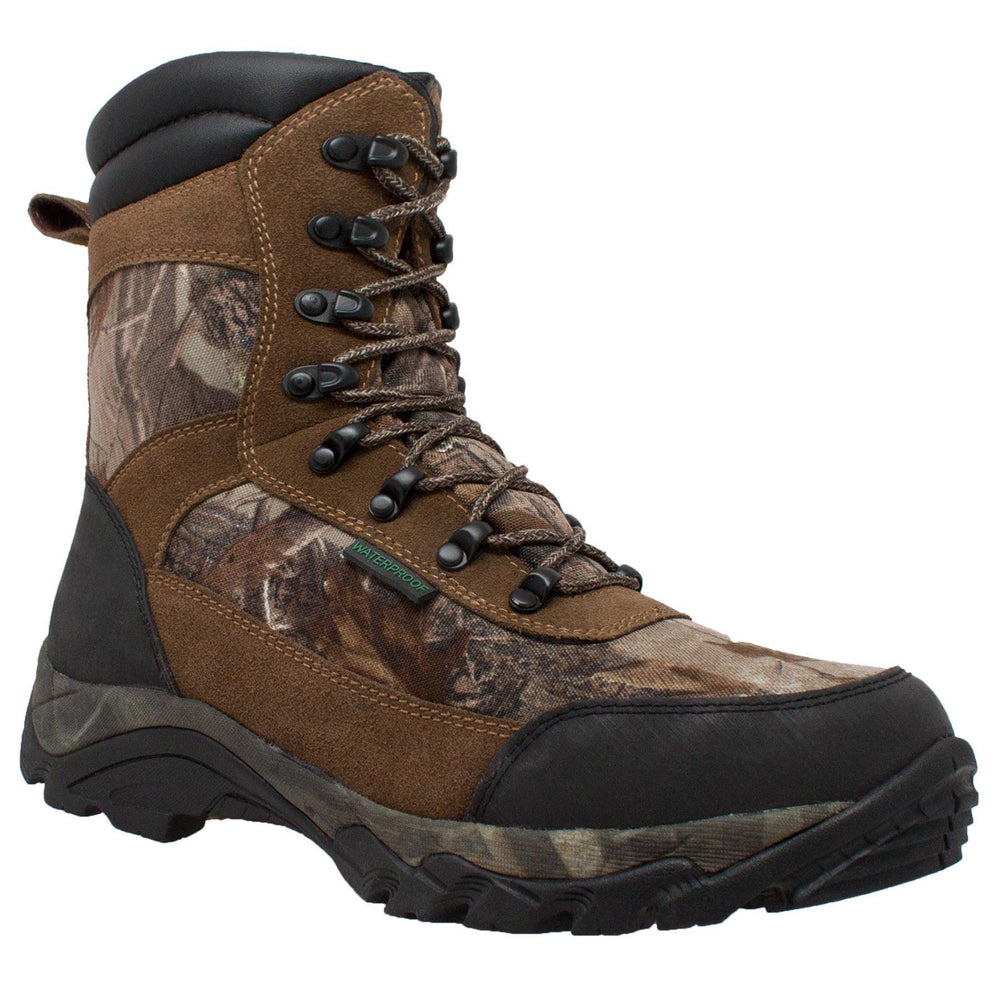 Tecs Men's 10" Waterproof Realtree 400g Brown Camo - Tecs