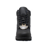 AdTec Mens 6 inch Steel Toe Work Boot Black - AdTec - Flyclothing LLC