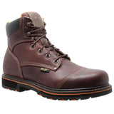 AdTec Men's 6" Comfort Work Boot Dark Brown - AdTec - Flyclothing LLC