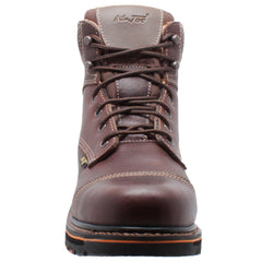 AdTec Men's 6" Comfort Work Boot Dark Brown - AdTec