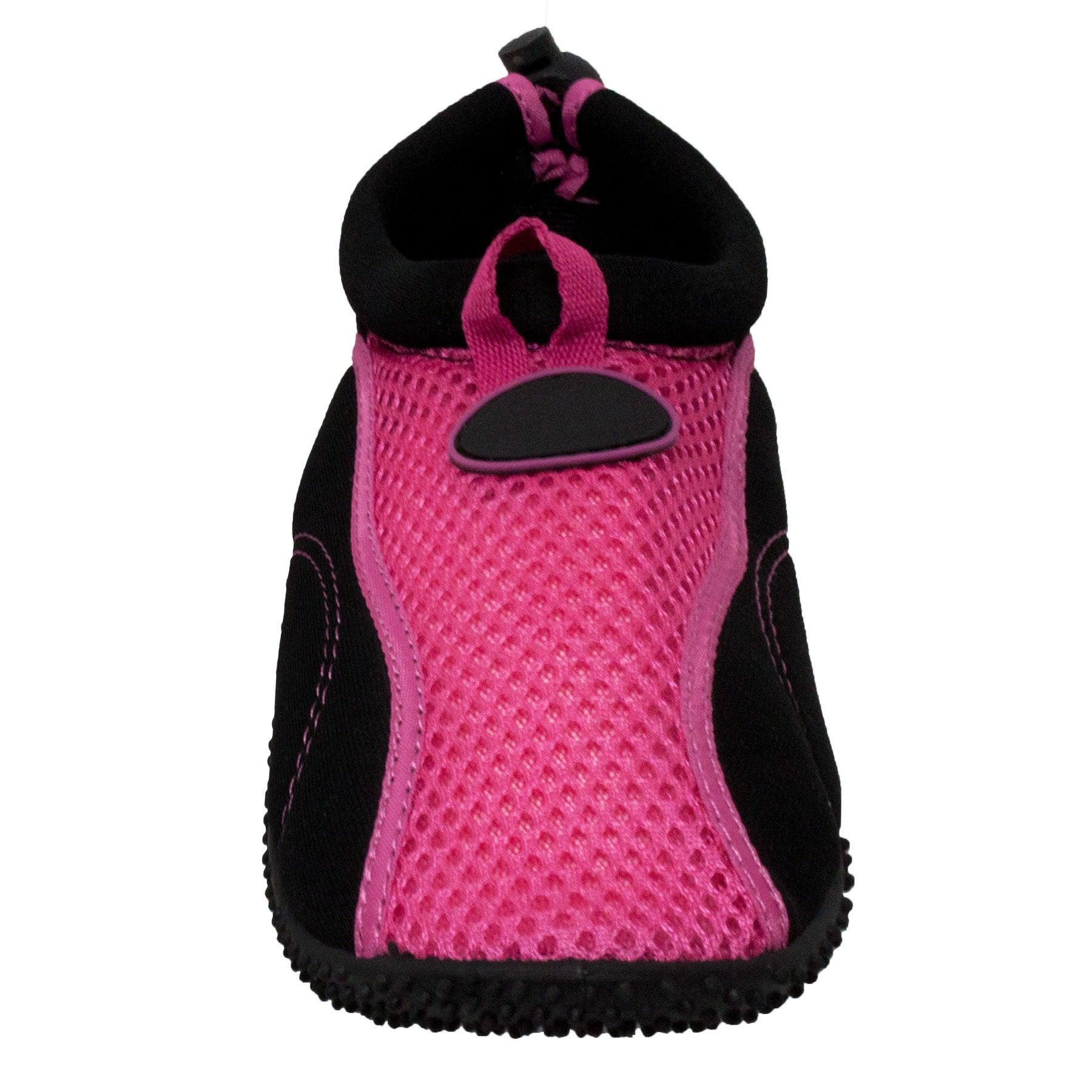 Tecs Women's Aquasock Slip On Pink/Black - Flyclothing LLC