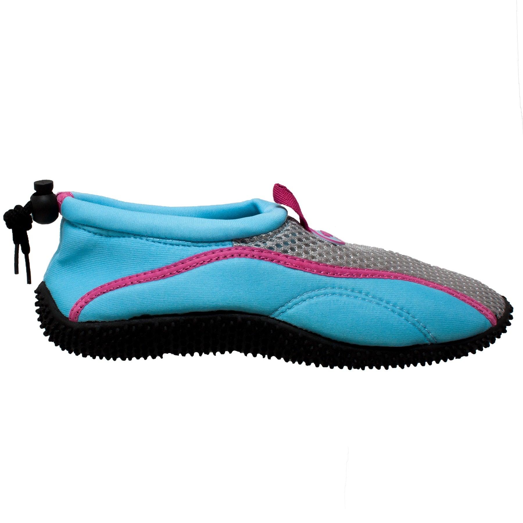 Tecs Women's Aquasock Slip On Blue/Pink - Flyclothing LLC