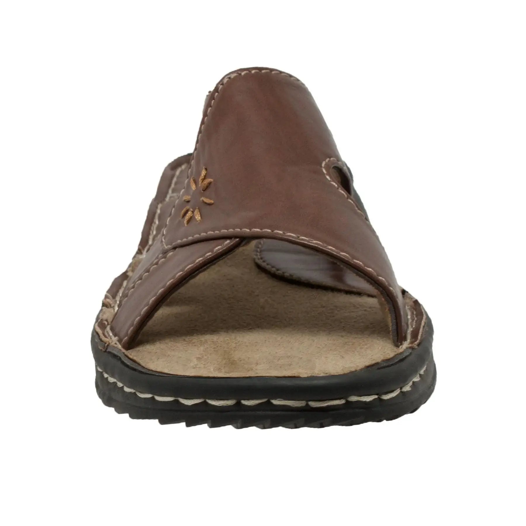 Shaboom Women's Band Slide Sandal Brown - Shaboom - Flyclothing LLC