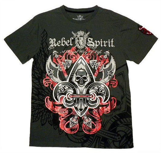 Rebel Spirit Royal Axes Shirt - Flyclothing LLC