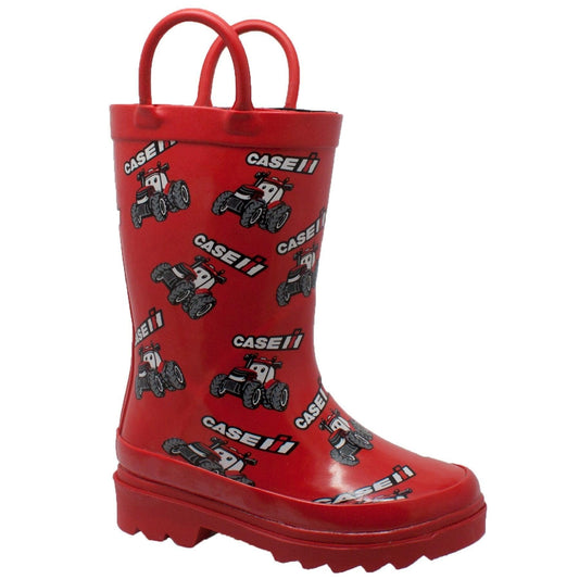Case IH Children's Big Red Rubber Boots Red - Case IH