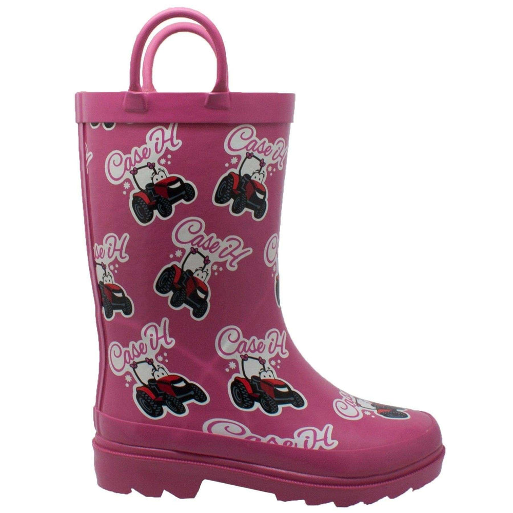 Case IH Children's Li'l Pink Rubber Boot Pink - Case IH - Flyclothing LLC
