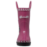 Case IH Children's 3D Fern Farmall Rubber Boot Pink - Case IH