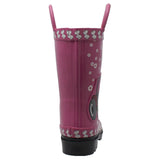 Case IH Children's 3D Fern Farmall Rubber Boot Pink - Case IH