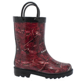 Case IH Children's Camo Rubber Boot Red - Case IH