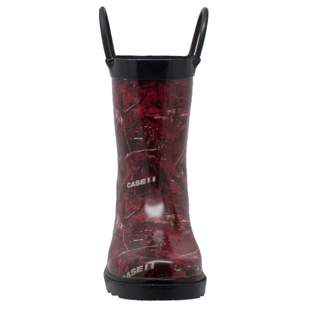 Case IH Children's Camo Rubber Boot Red - Case IH - Flyclothing LLC