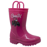 Case IH Children's PVC Boot with Light-Up Outsole Pink - Case IH