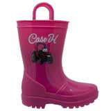Case IH Children's PVC Boot with Light-Up Outsole Pink - Case IH