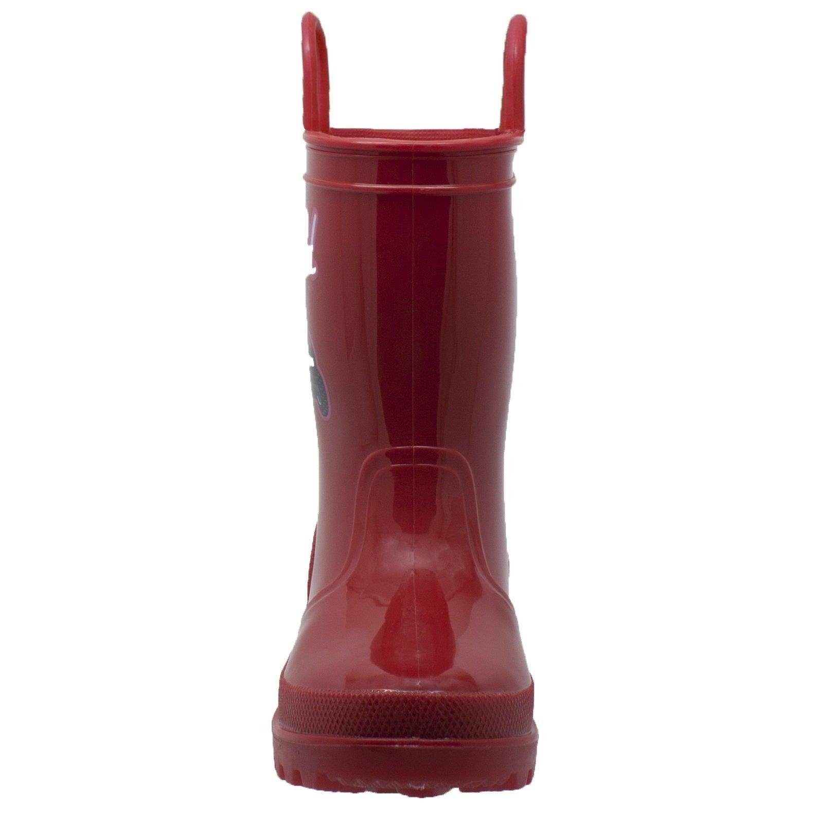 Case IH Children's PVC Boot with Light-Up Outsole Red - Case IH