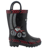 Case IH Toddler's 3D Big Red Rubber Boot Black - Case IH