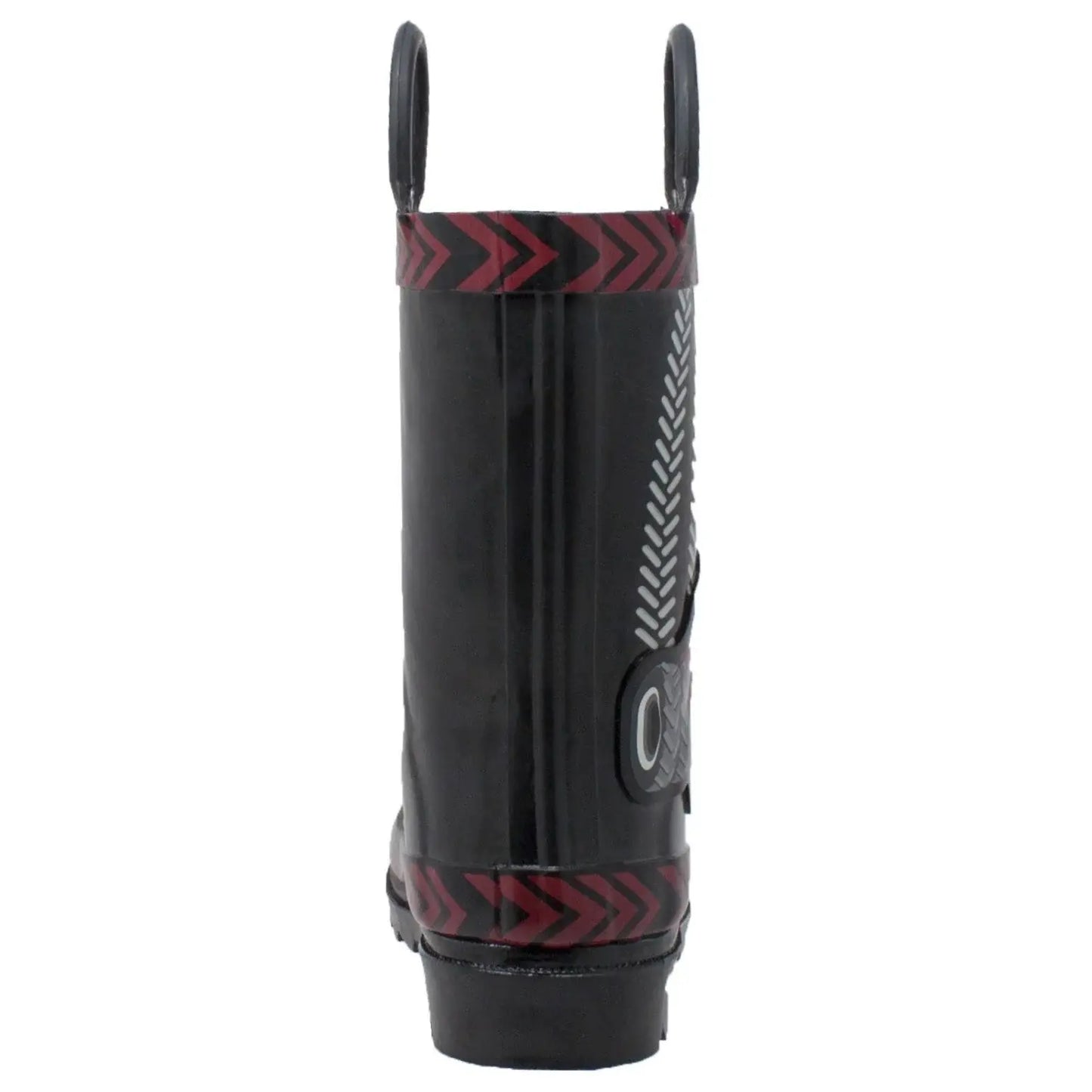 Case IH Toddler's 3D Big Red Rubber Boot Black - Case IH - Flyclothing LLC