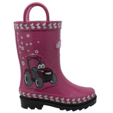 Case IH Toddler's 3D Fern Farmall Rubber Boot Pink - Case IH