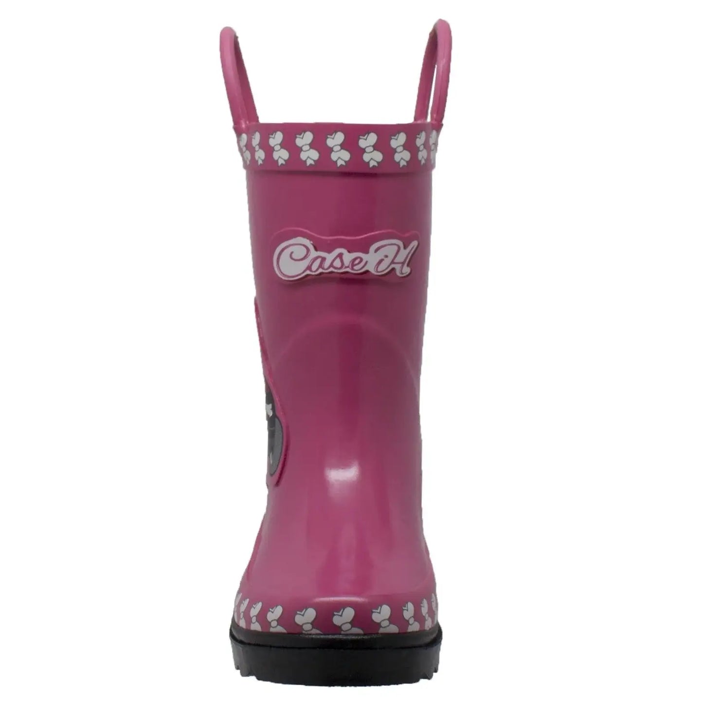 Case IH Toddler's 3D Fern Farmall Rubber Boot Pink - Case IH - Flyclothing LLC