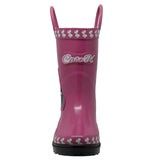 Case IH Toddler's 3D Fern Farmall Rubber Boot Pink - Case IH - Flyclothing LLC