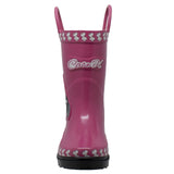 Case IH Toddler's 3D Fern Farmall Rubber Boot Pink - Case IH