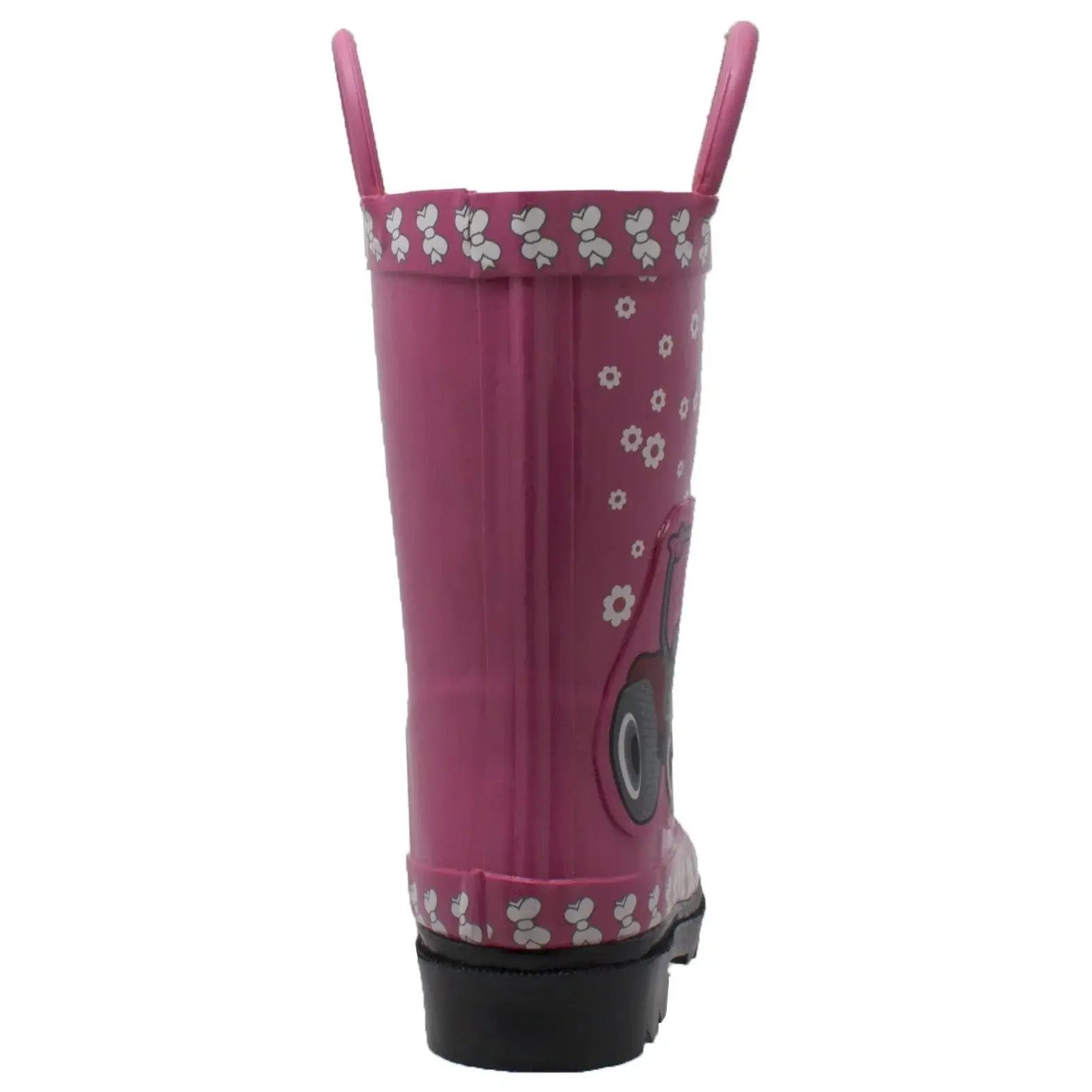 Case IH Toddler's 3D Fern Farmall Rubber Boot Pink - Case IH - Flyclothing LLC
