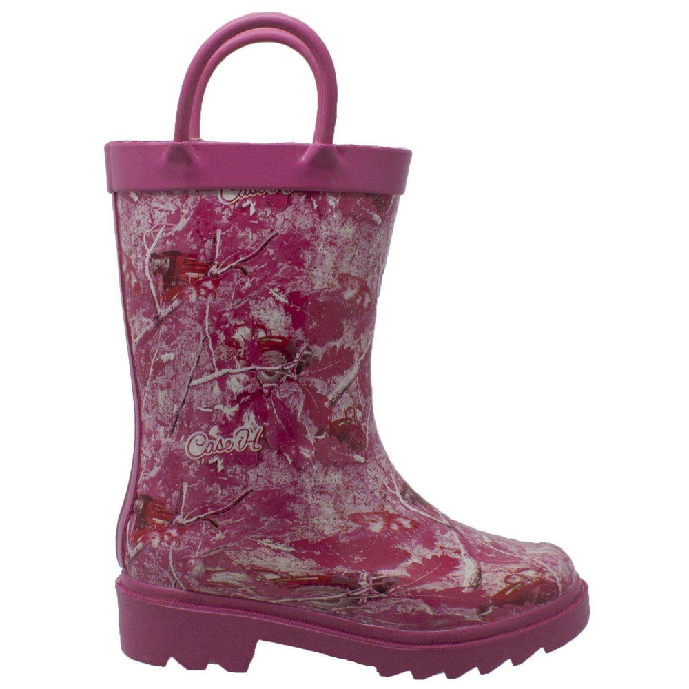 Case IH Toddler's Camo Rubber Boot Pink - Case IH - Flyclothing LLC