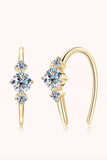 Moissanite 925 Sterling Silver Earrings - Flyclothing LLC