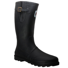 International Harvester Men's Expandable Calf Rubber Boot Black - International Harvester