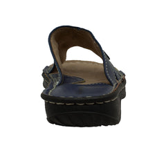 Shaboom Women's Band Slide Sandal Navy - Shaboom