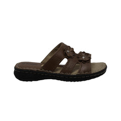 Shaboom Womens Flower Slide Brown - Flyclothing LLC