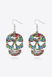 Acrylic Skull Drop Earrings - Trendsi