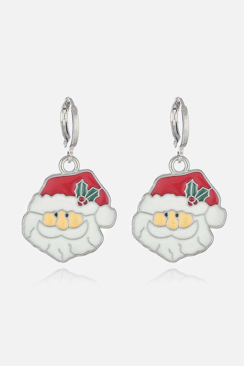 Christmas Theme Alloy Earrings - Trendsi - Flyclothing LLC