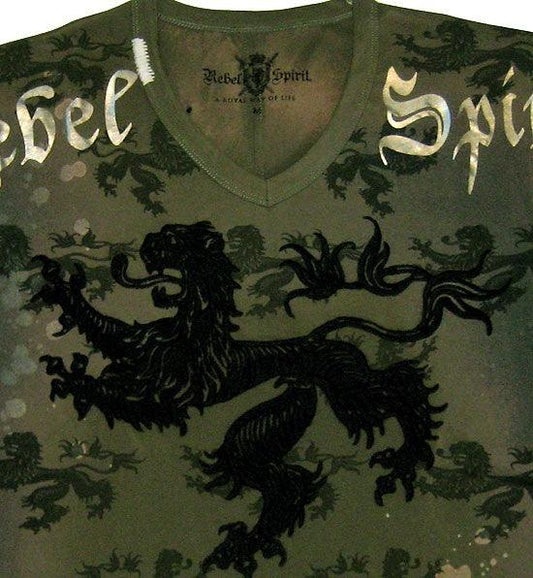 Rebel Spirit Lion Shirt - Flyclothing LLC