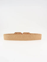 Wide Braid Belt - Trendsi - Flyclothing LLC