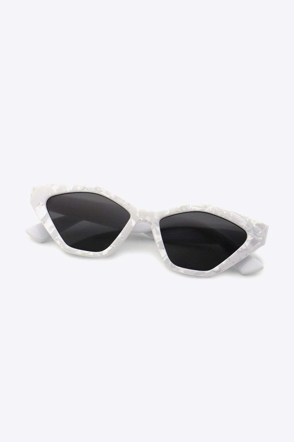 Cat Eye Polycarbonate Sunglasses - Trendsi - Flyclothing LLC