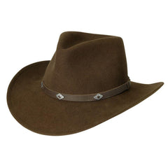 Black Creek Acorn 100 Percent Crushable Wool 3 1/4 Brim Hat - Black Creek