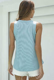Basic V-Neck Tank - Trendsi - Flyclothing LLC