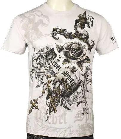 Rebel Spirit A Royal Way T-Shirt (Cement) - Rebel Spirit Clothing