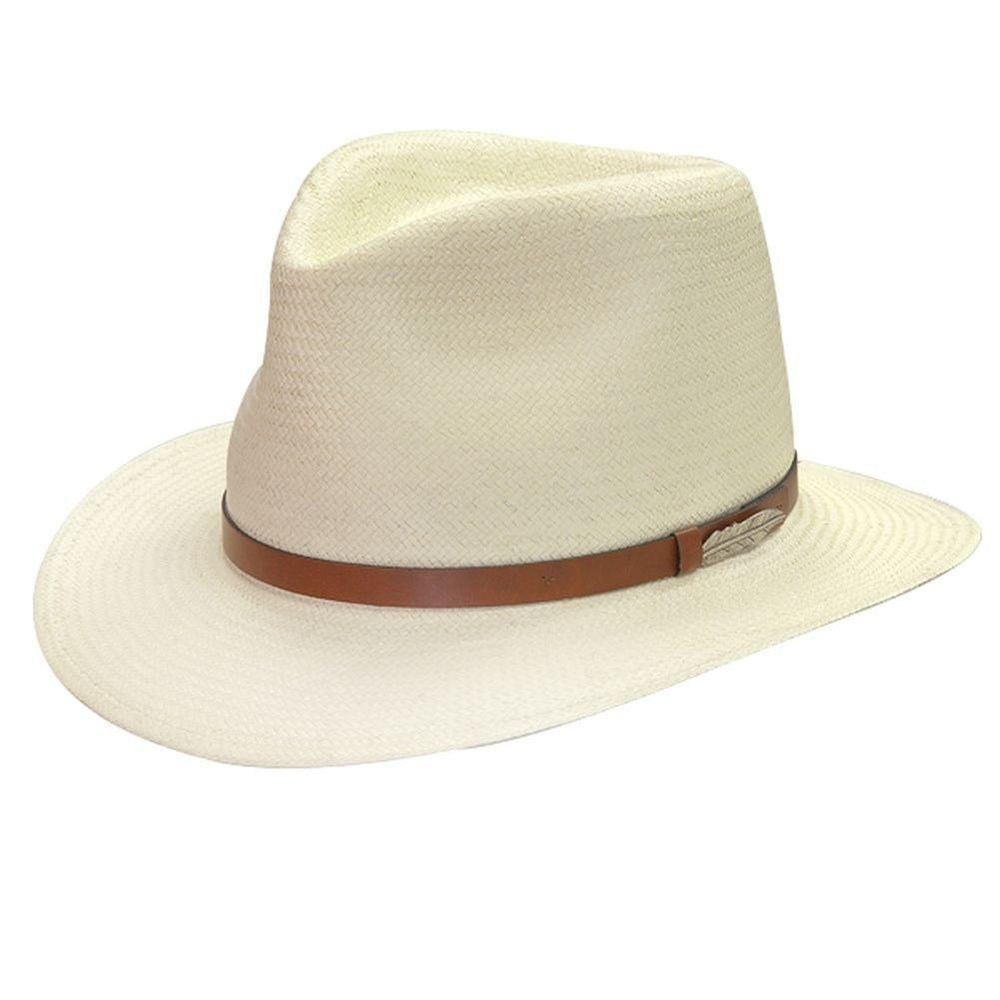 Black Creek Ivory Toyo Straw 2 1/2 Brim Hat - Black Creek
