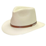 Black Creek Ivory Toyo Straw 2 1/2 Brim Hat - Black Creek