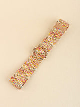 Multicolored Wide Belt - Trendsi - Flyclothing LLC