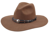 Silverado 100% Crushable Wool 4 Brim Pecan - Silverado